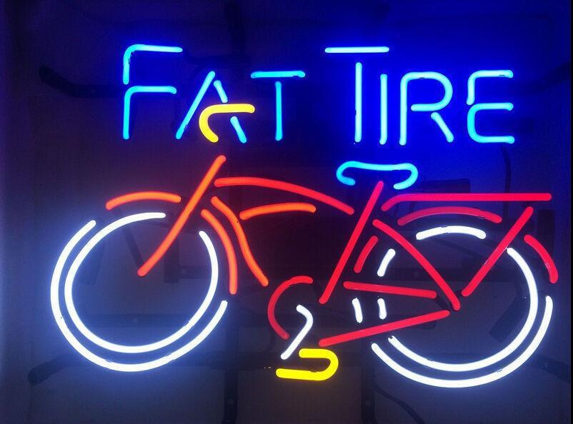 Fat Tire Neon Sign 2